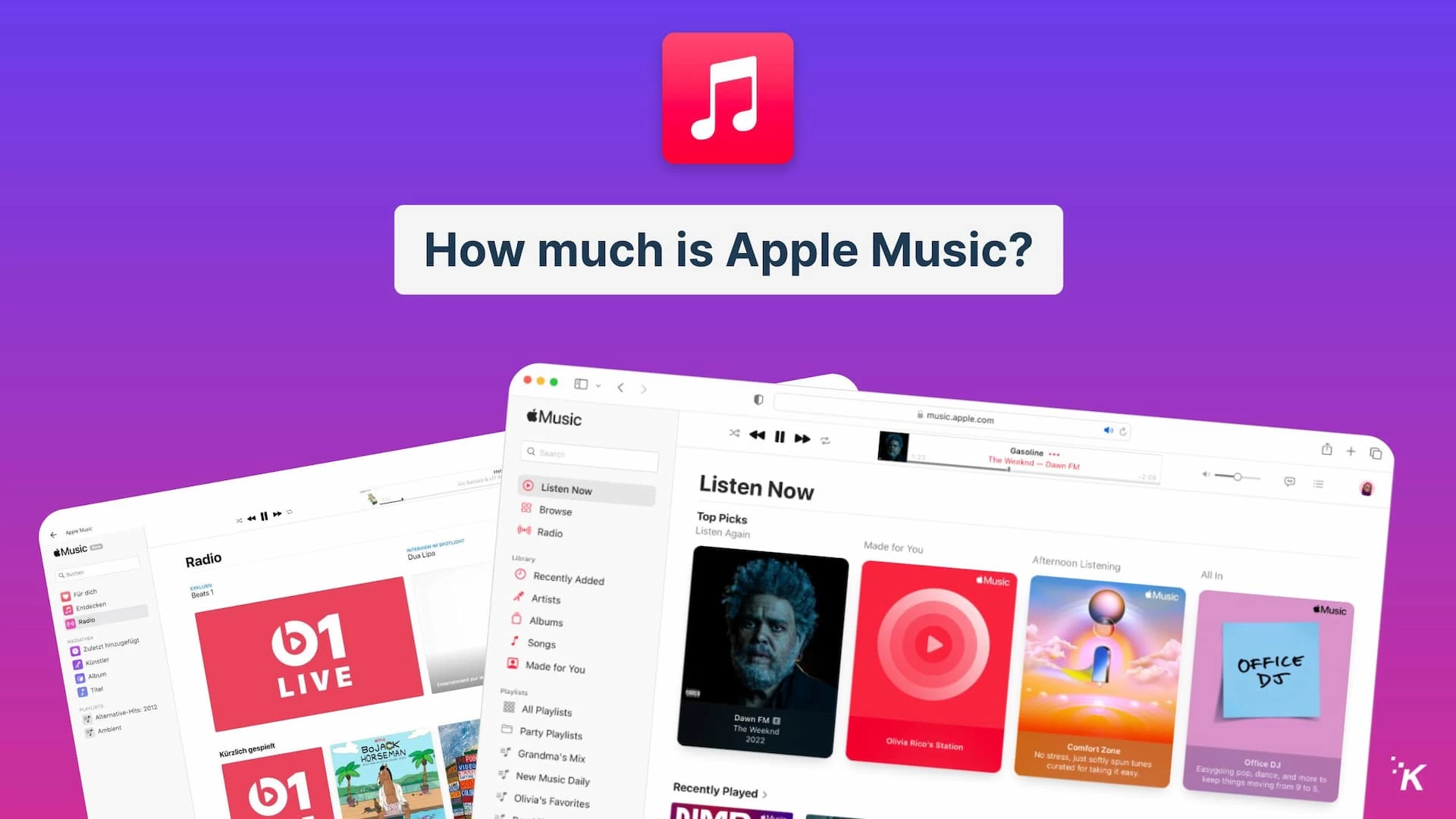 How much is Apple Music? KnowTechie