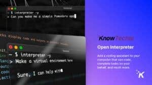 Open Interpreter is a user-friendly tool that runs AI on your computer ...