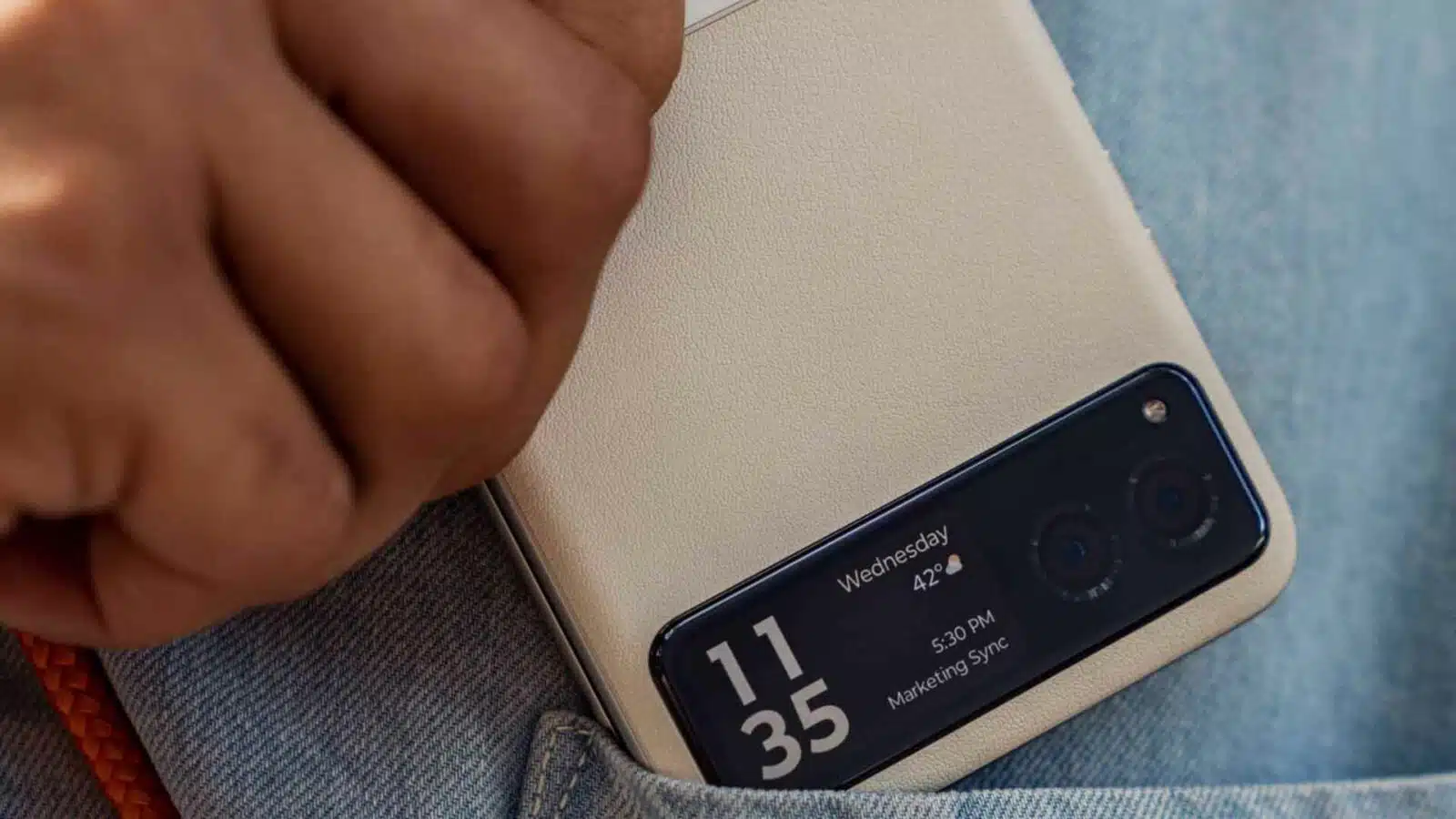 A group of people are meeting to discuss marketing strategies at 5:30 PM on Wednesday.