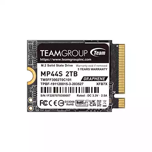 TEAMGROUP MP44S M.2 SSD 2230 2TB