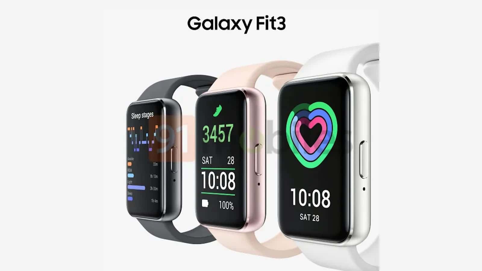 New leak reveals Samsung Galaxy Fit 3 in more colorways