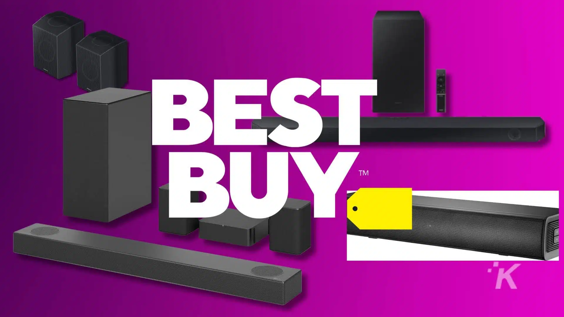Score big with Best Buy's early black Friday soundbar deals KnowTechie