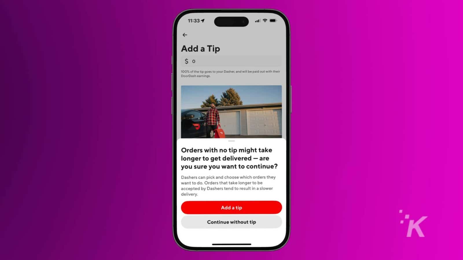 DoorDash Driver Reveals How Tipping Affects Delivery Time, Shows