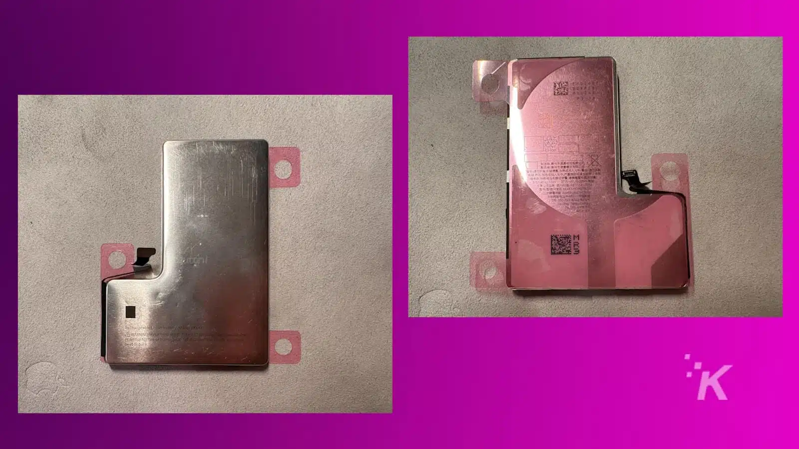 iPhone 16 Pro Metal Shell Battery