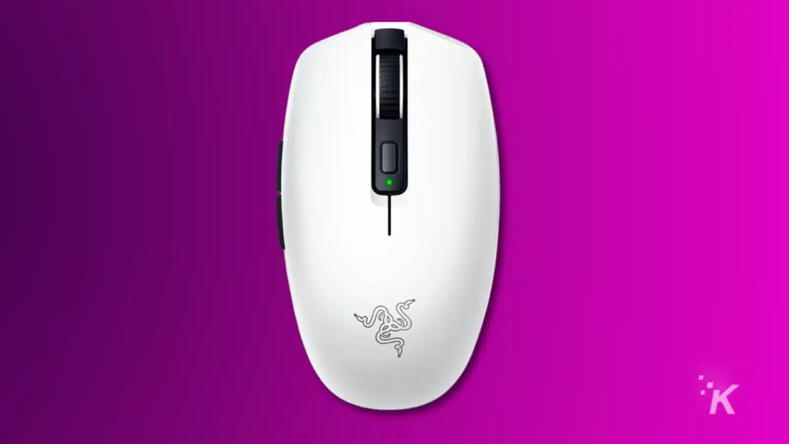 razer orochi v2 gaming mouse on purple background