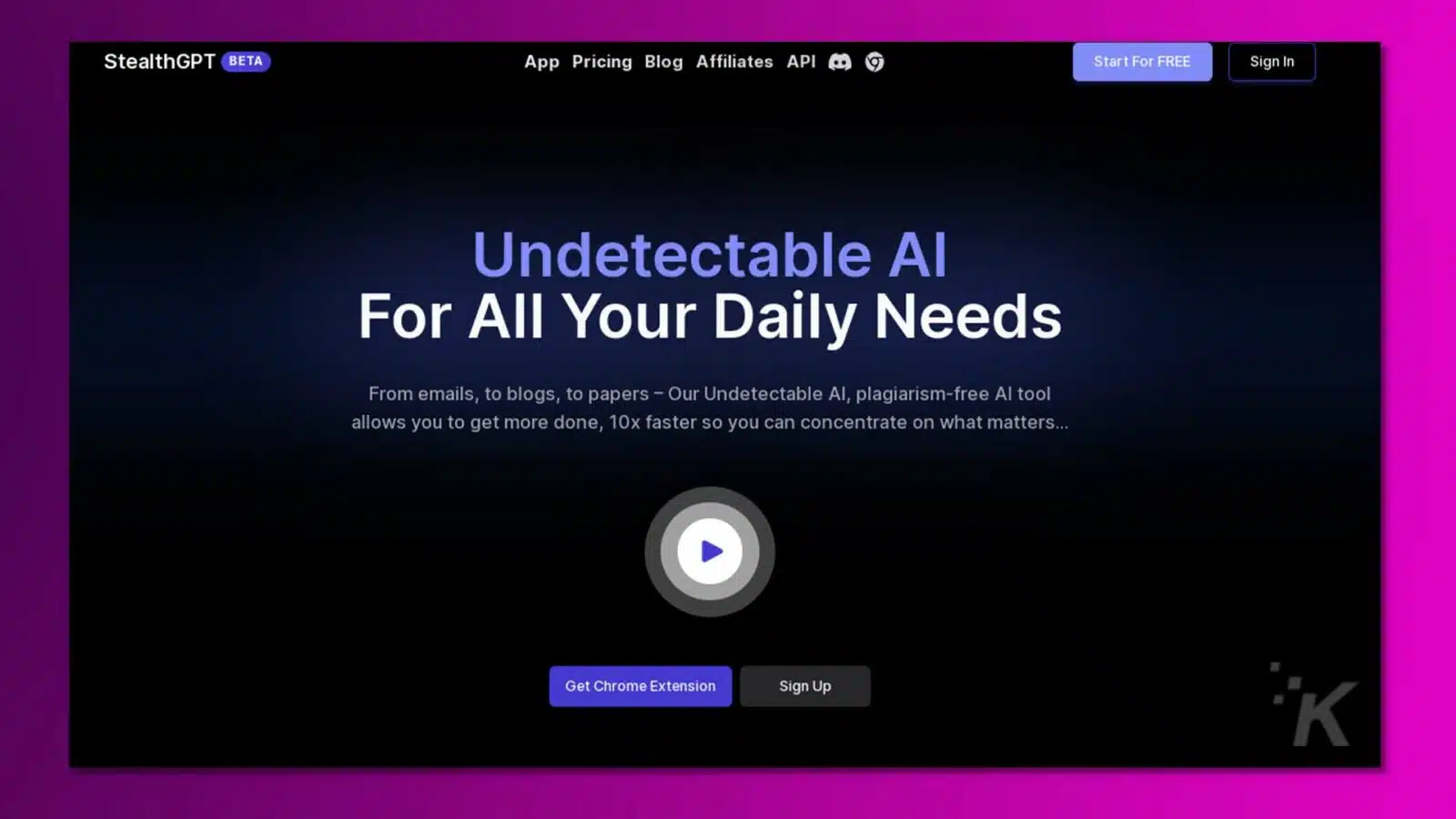 Undetectable ai software