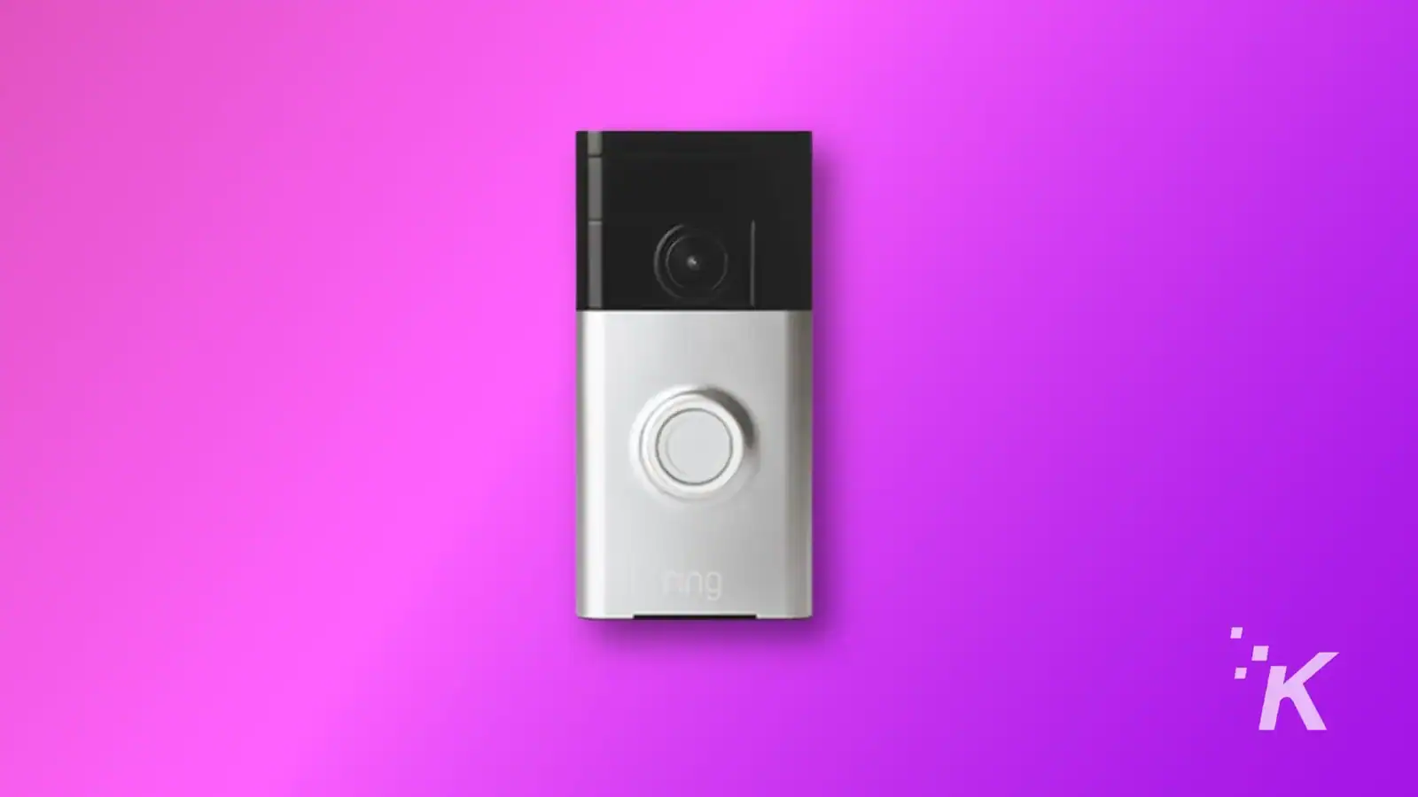 Ring doorbell white circle hot sale spinning