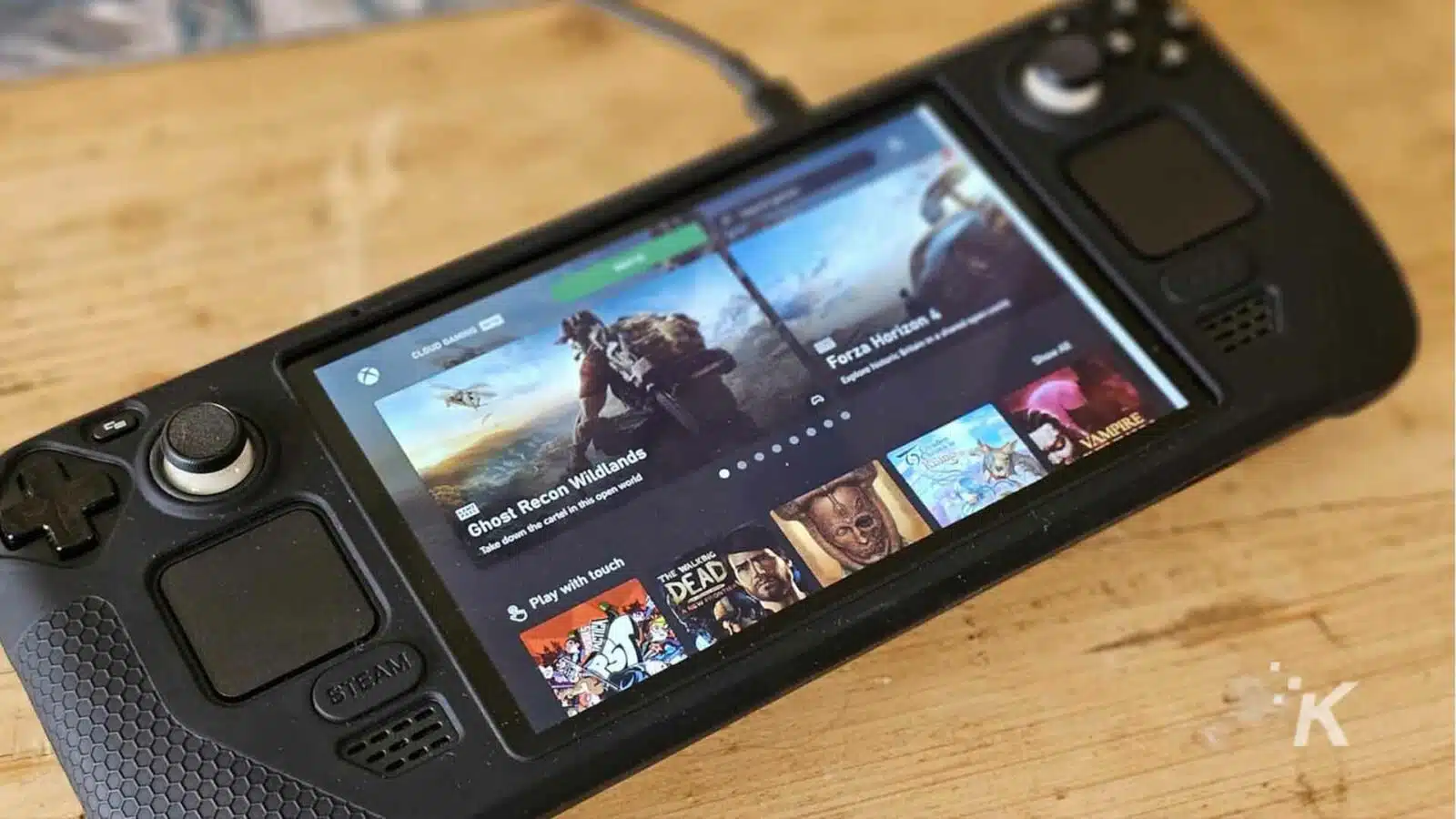 using game pass on Steam Deck