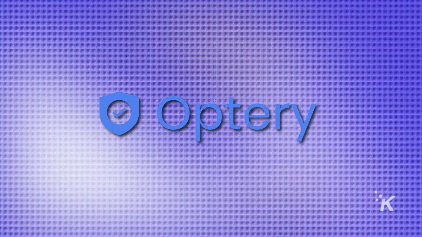 Shield icon with checkmark on blue background representing cybersecurity and data protection.