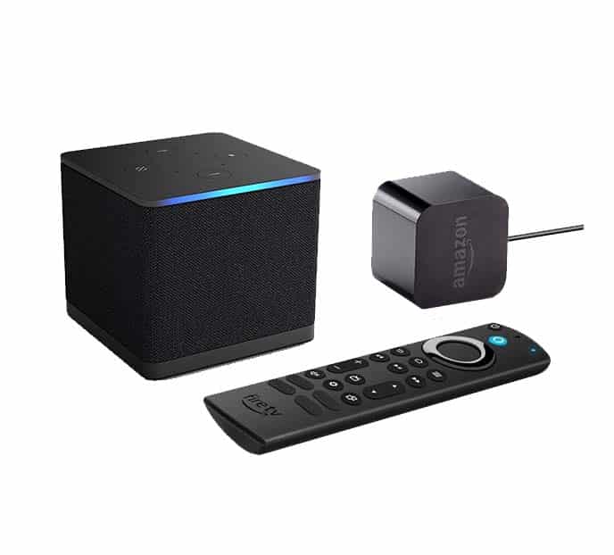 Amazon Fire TV Cube, Hands-free streaming device with Alexa, Wi-Fi 6E, 4K Ultra HD