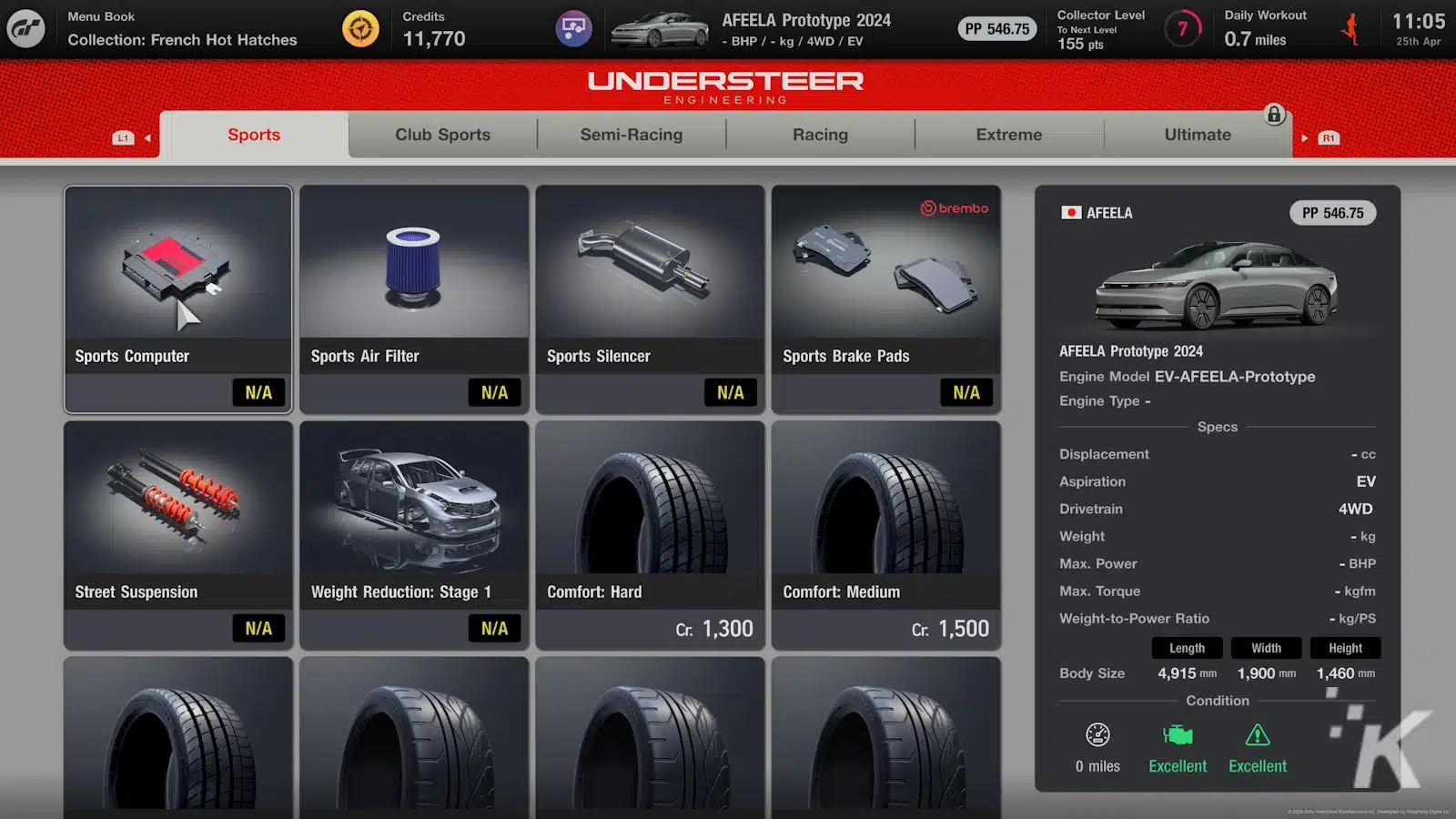 sony afeela customization