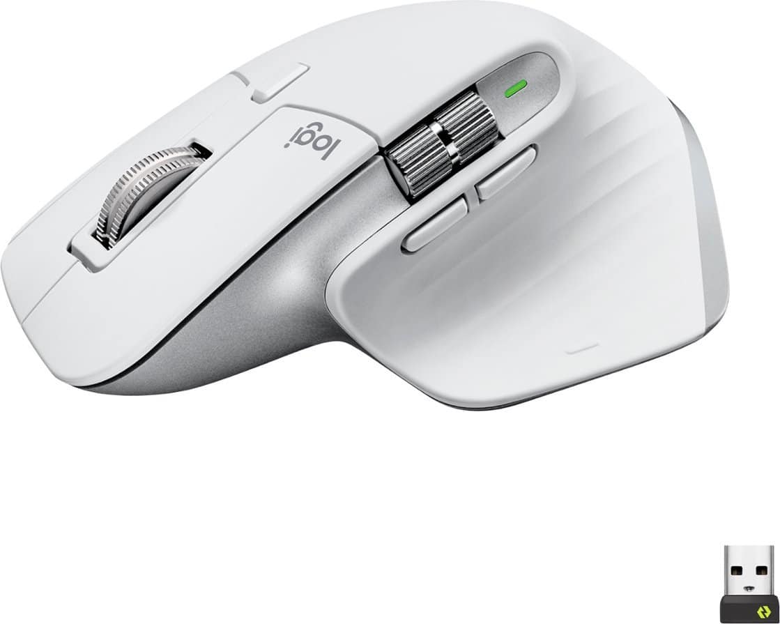 Logitech - MX Master 3S Wireless Laser Mouse