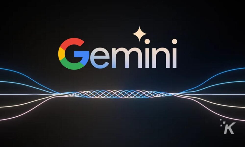 Google Gemini image with Google G