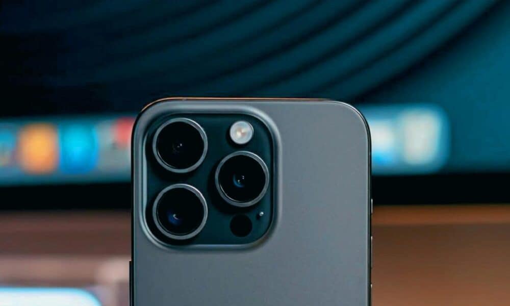 iPhone 15 Pro camera close-up
