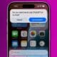iPhone screen with ChatGPT prompt displayed.