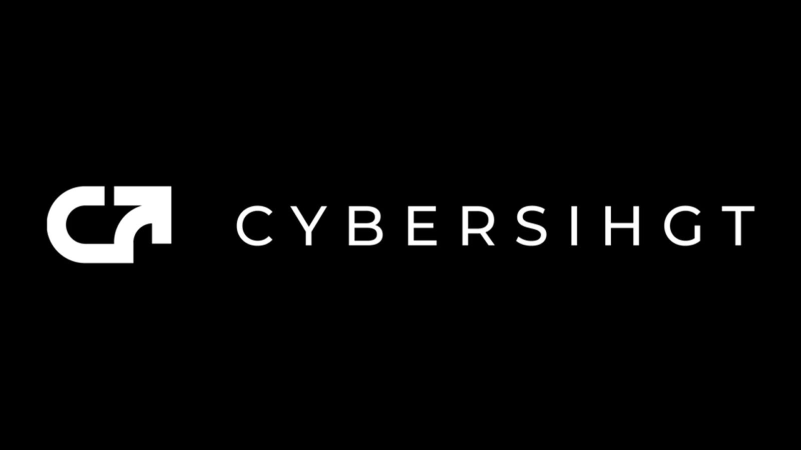 CYBERSIGHT logo on black background
