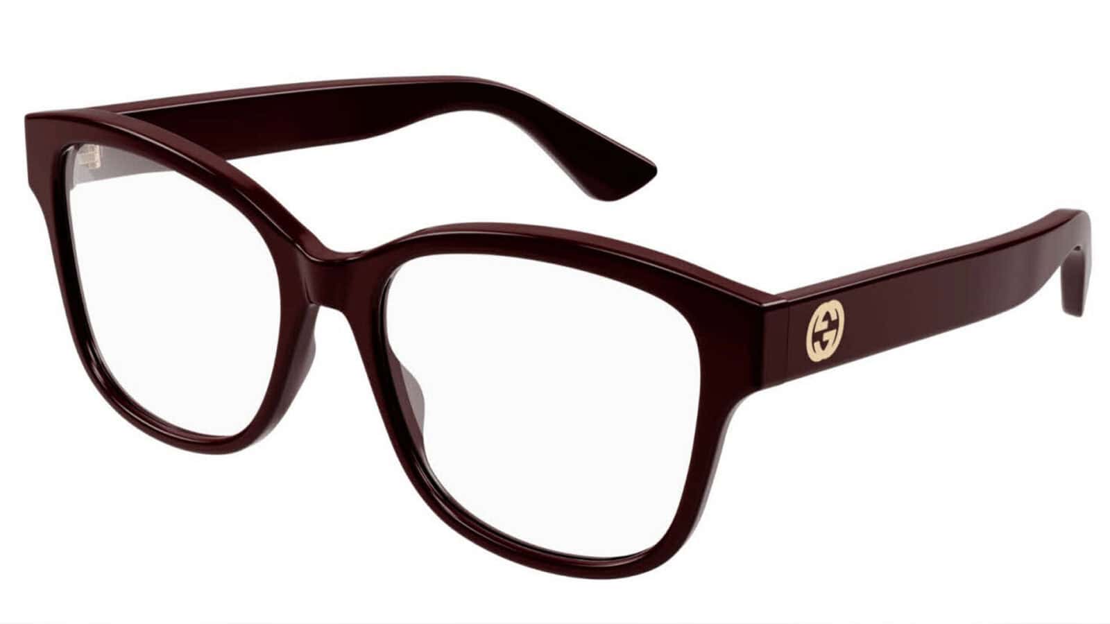 Elegant brown eyeglasses with stylish design