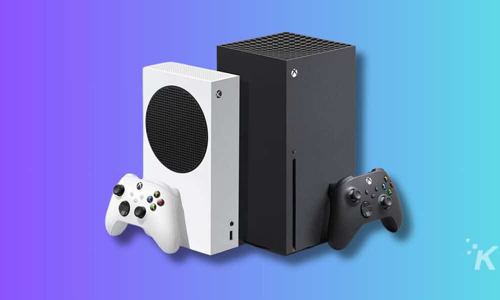Xbox Series X and S gaming consoles