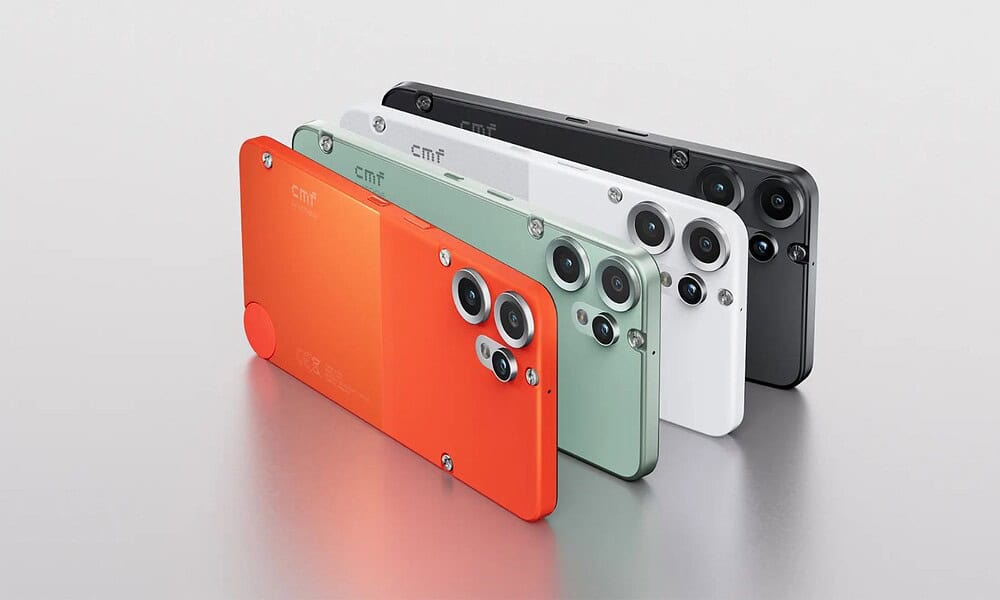 Colorful smartphones with advanced camera designs