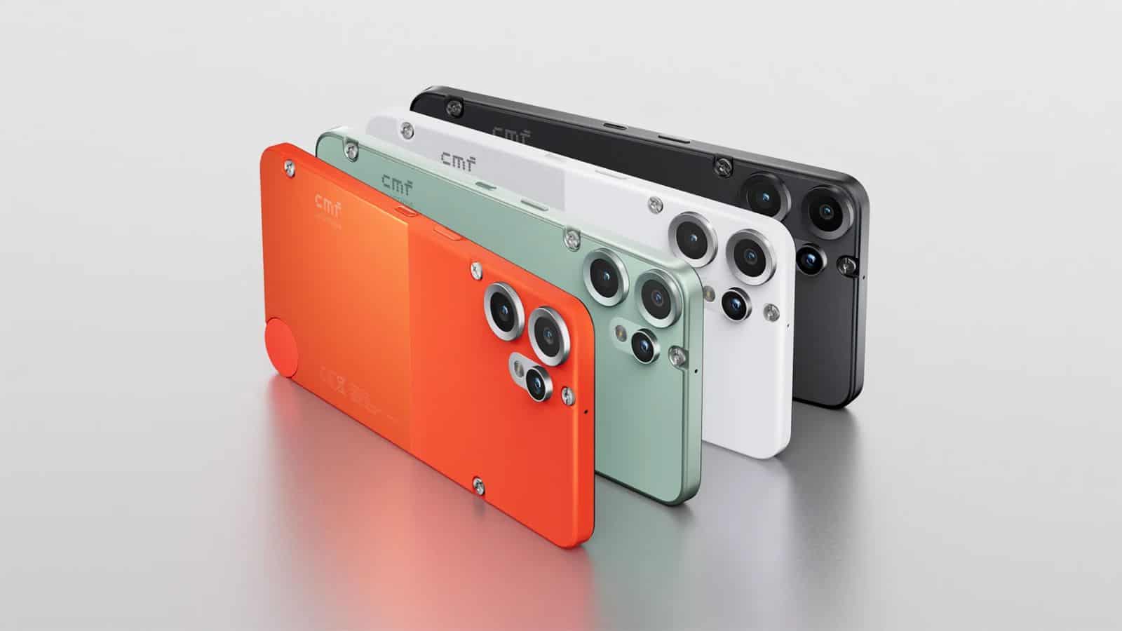 Colorful smartphones with advanced camera designs