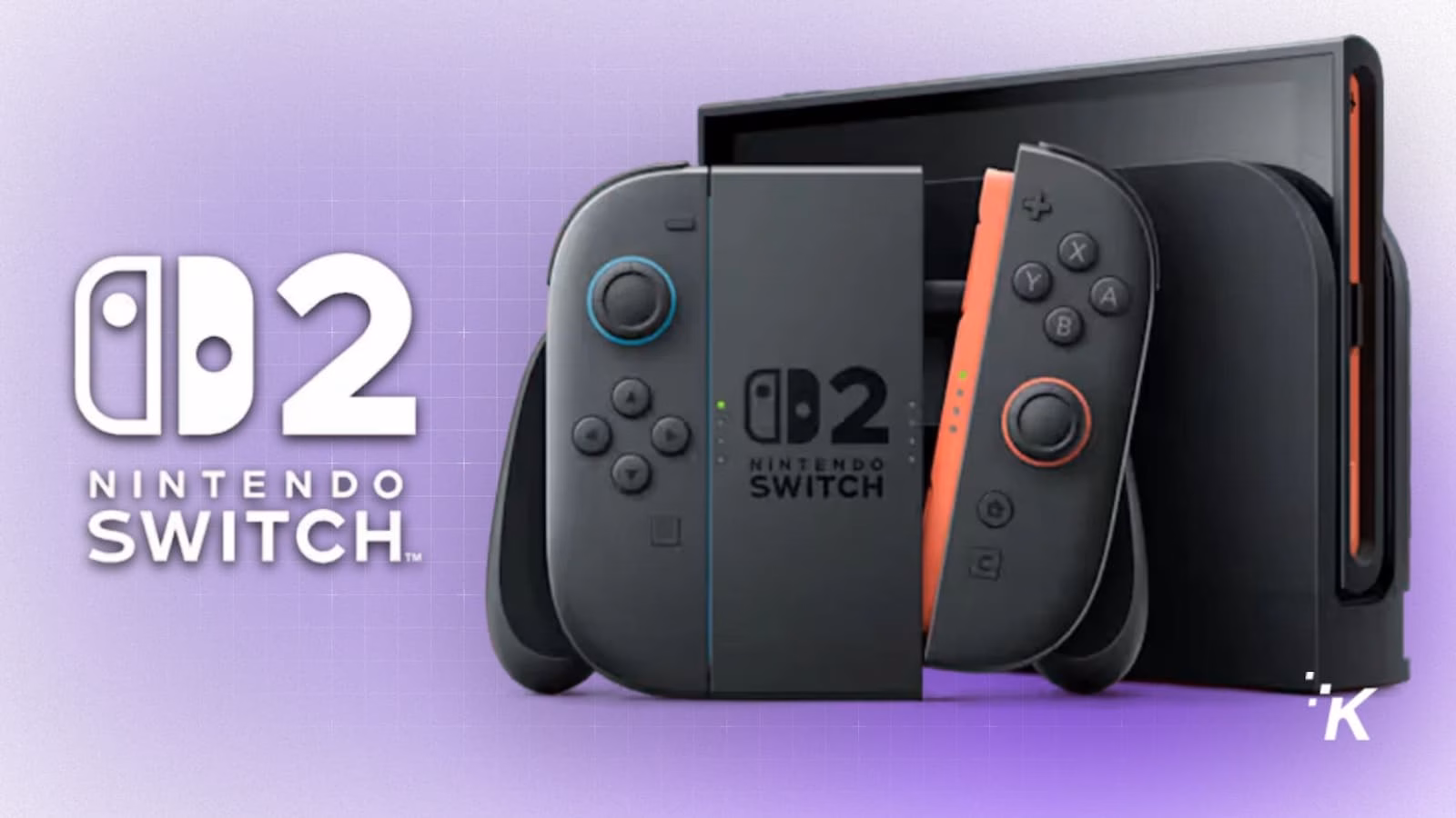 Nintendo Switch 2 console and controllers