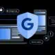 Google warning against online scams and threats.