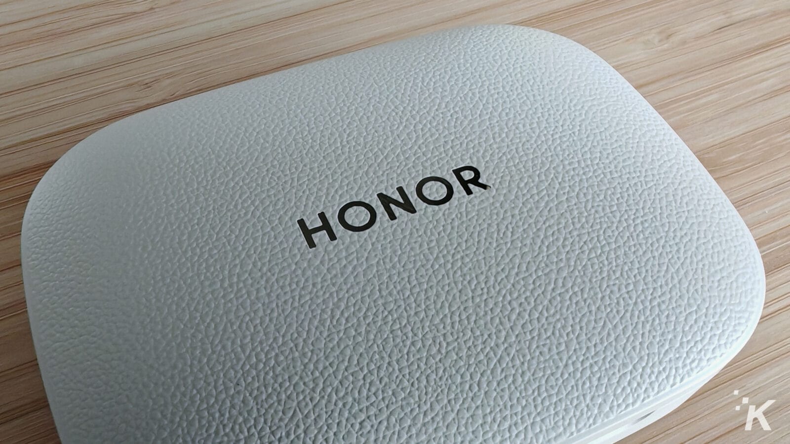 White textured case with Honor logo