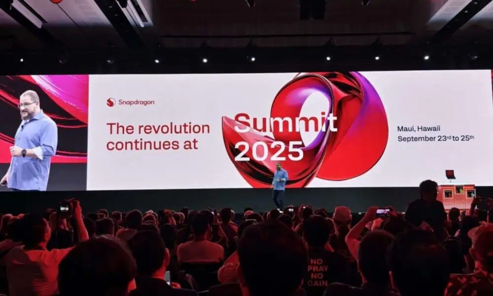 Snapdragon Summit 2025 announcement in Maui, Hawaii.
