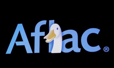 Aflac logo with duck mascot