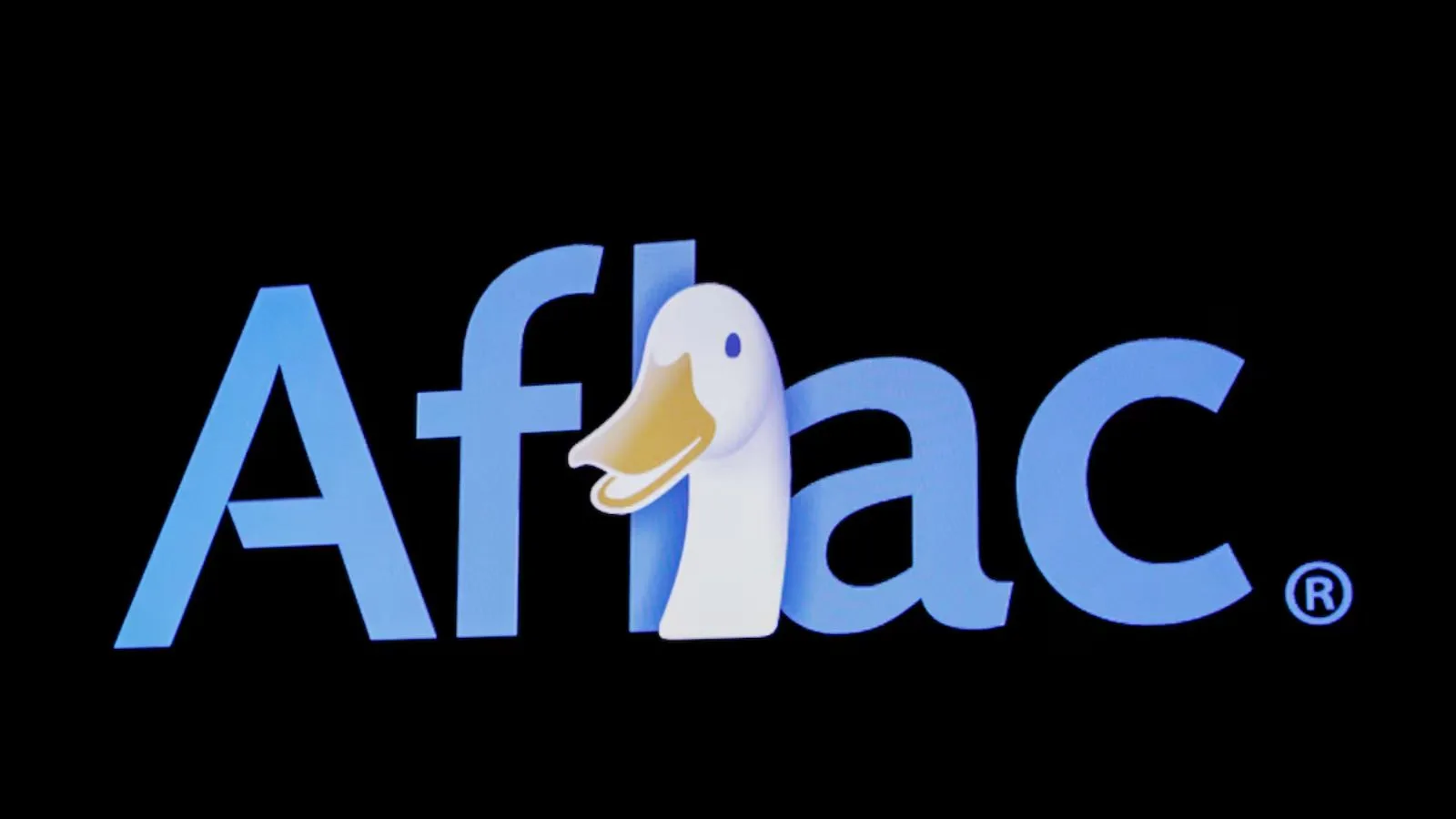 Aflac logo with duck mascot