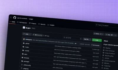 AI.gov GitHub repository interface screenshot