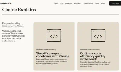 Anthropic Claude blog on code efficiency and complexity.