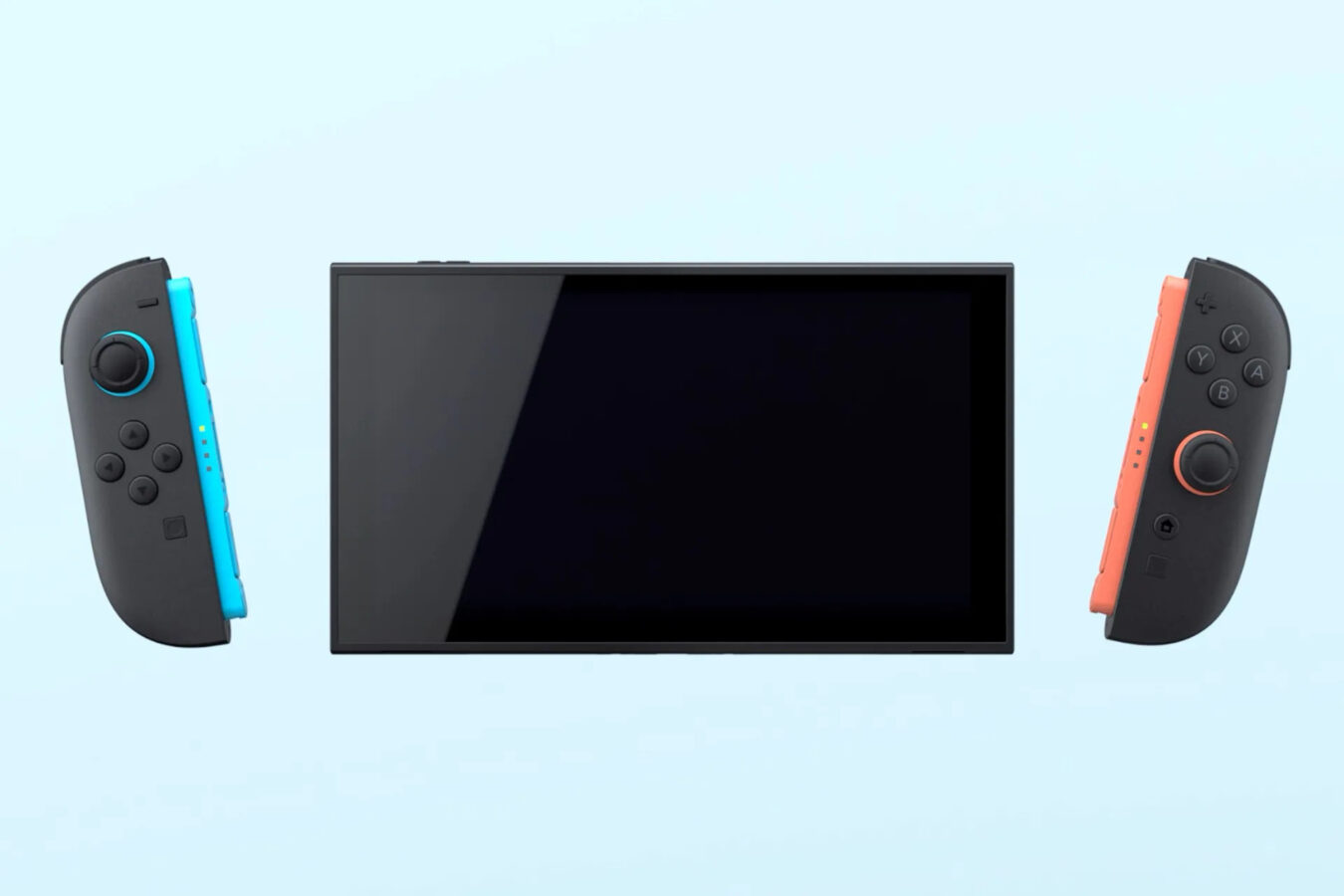 Nintendo Switch console with Joy-Con controllers