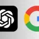 OpenAI and Google logos side by side.