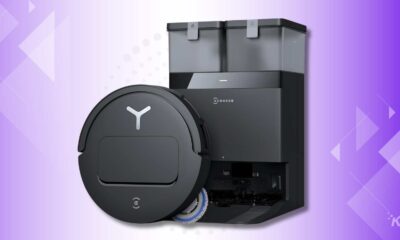 Ecovacs robot vacuum and cleaning station