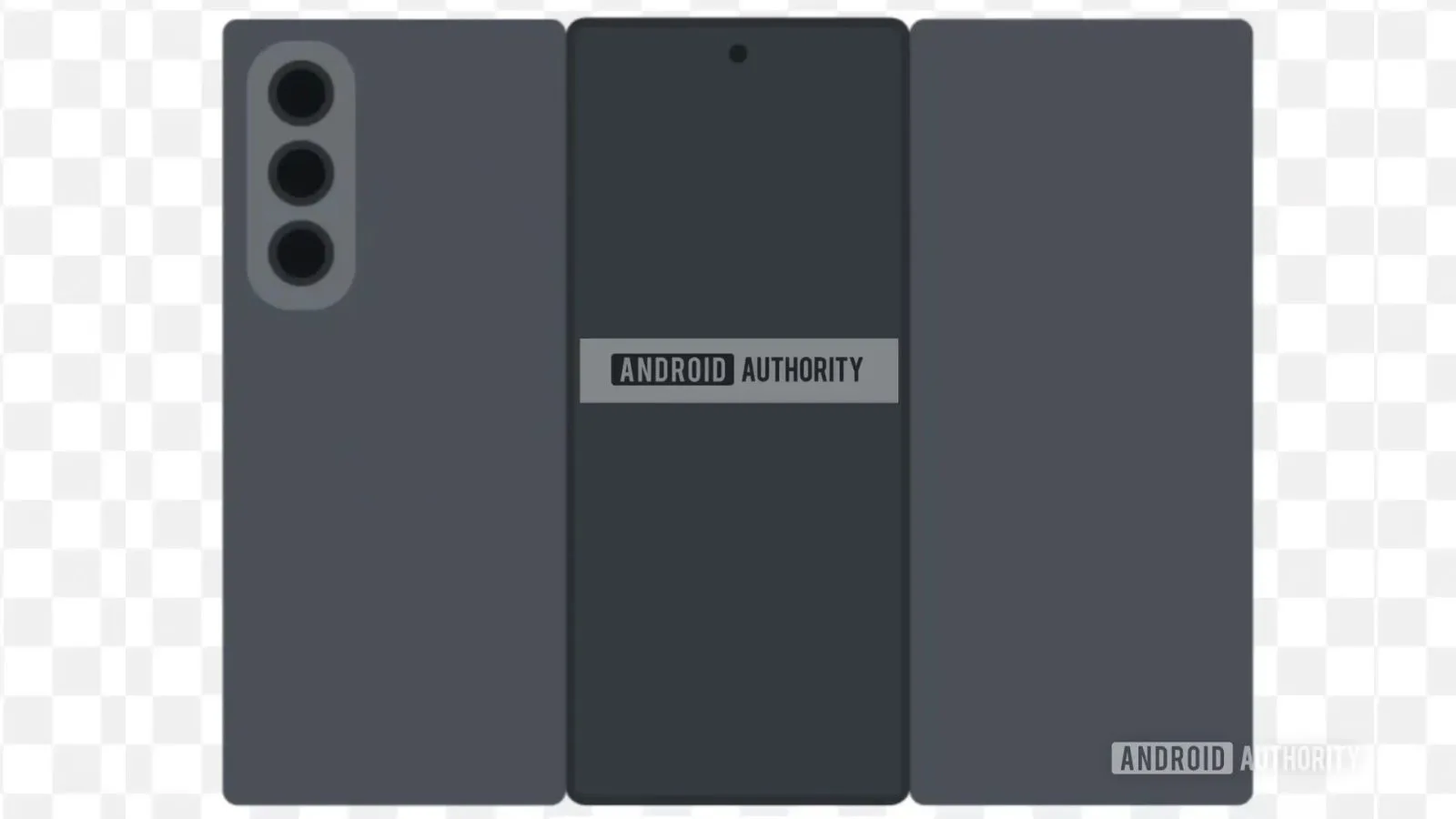 Triple-camera smartphone design from Android Authority