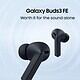 Galaxy Buds3 FE wireless earbuds promotional image.