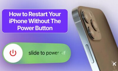 Restart iPhone without power button guide.