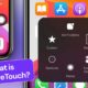 iPhone AssistiveTouch menu screen display