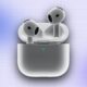 Wireless Airpods 4 in charging case