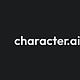 Character.ai logo on dark background