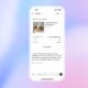 ChatGPT order confirmation on a smartphone screen with product details and delivery date, showcasing AI chatbot technology for online shopping support.
