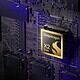 High-tech Snapdragon X2 Elite processor on a circuit board, illustrating advanced mobile chipset technology.