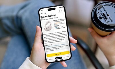 Wireless Bluetooth headphones shopping on mobile device - Best of your recently viewed items for audio, featuring Bose QuietComfort Ultra, with reviews and purchase options for tech enthusiasts.