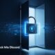Cybersecurity, digital lock, data protection, hacking threat, cybersecurity concept, online safety, cyber attack awareness, technology security, digital security, cyber world, data security for gaming platforms, digital privacy protection, online platform security, cyber attack prevention, third-party security breach, Discord security threat, cyber threat to online communities, cybersecurity news.
