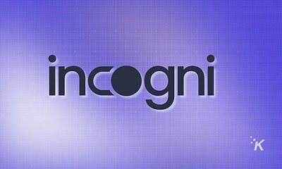Inogi logo displayed on a purple dot matrix digital screen, representing technology, digital advertising, and modern branding for tech-focused websites like KnowTechie.