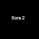 A black background with the text "Sora 2" centered, stylized in white font, representing a tech-themed graphic or branding for KnowTechie.