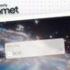 Futuristic digital interface showing a space-themed background with a search bar and AI assistant, representing innovative technology and advanced AI tools from KnowTechie.