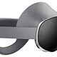 Gray VR headset with sleek design