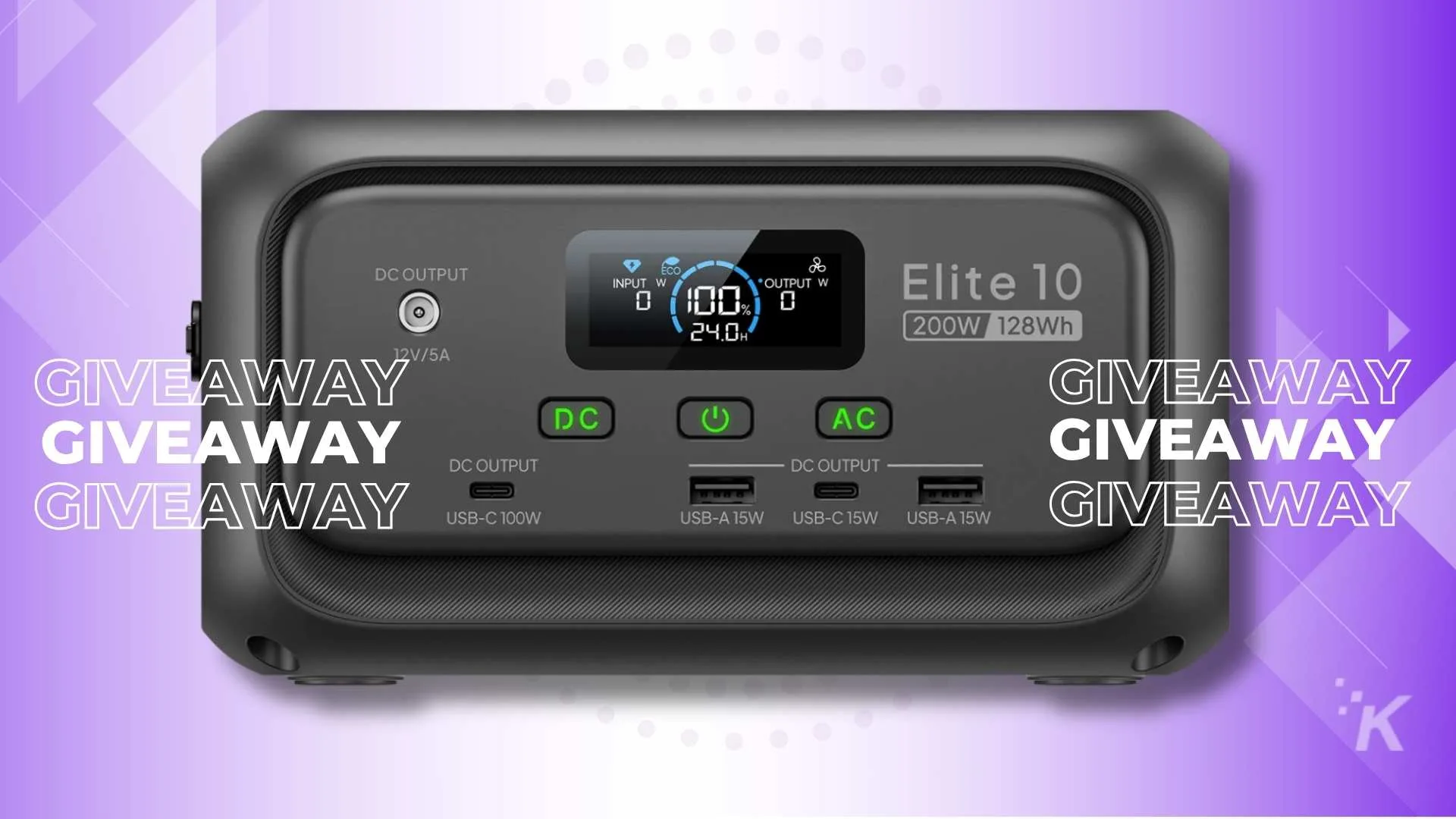 Powerful portable power station with multiple USB and AC ports, digital display, and eco-friendly features, ideal for outdoor and emergency power backup.